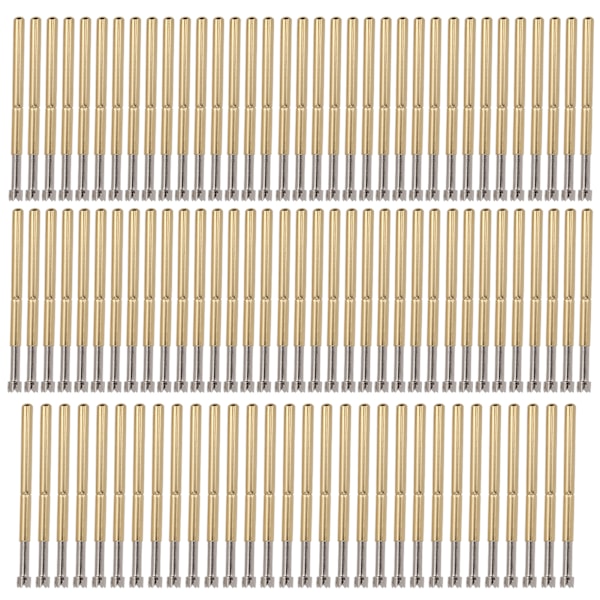 100 stk. Fjederprobe Testbelastning Kontaktpinde 4 Kløer 2mm Hardwareværktøj P125‑Q