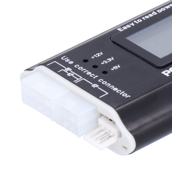 Strømforsynings Tester Digital Support til PCIE Grafik 6Pin Diskettedrev 8Pin 4Pin Interface
