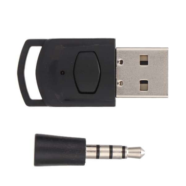 Langaton Bluetooth-sovitin PlayStationille, USB-lähetinsovitin tukee matalan latenssin yhteyttä, yhteensopiva PS4 PS5 PC Switchin kanssa