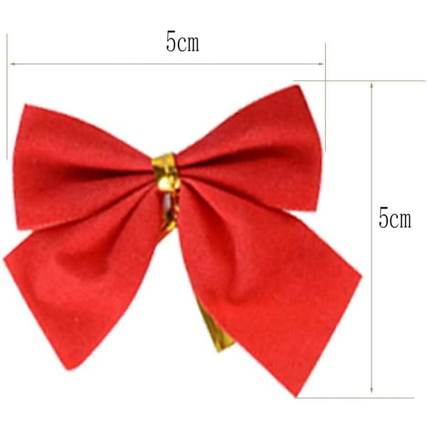 Mini julrosetter, små julgransrosetter, julkransar