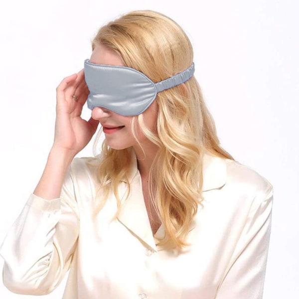 Sömnögonmask med fyllning och elastisk rem för full natts sömn