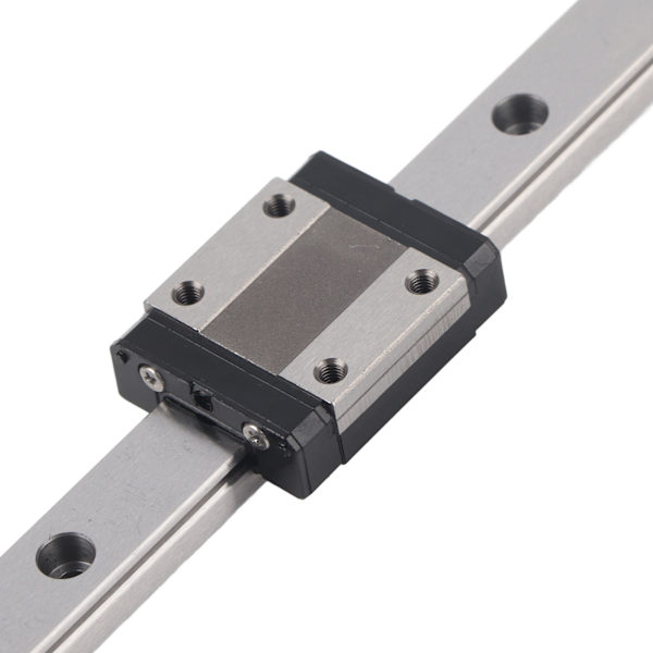 Linjärstyrningsskena med kullager, stål, glidblock, rörelsebana, verktyg, 12 mm för CNC-maskin MGN12250mm