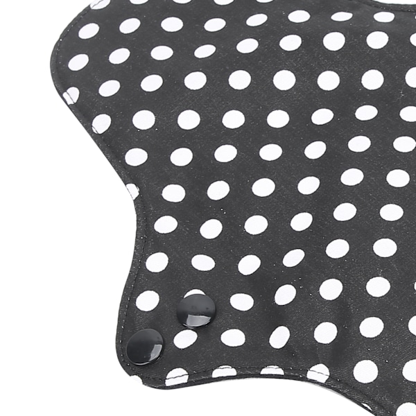 5 stk Gjenbrukbare Sanitærbind Lekkasjesikre Vaskbare Etterfødsels Bomullsmenstruasjonsbind for Kvinner L 20cm x 29.5cm
