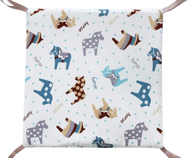 6 stk sengekant redebeskyttelse hodestøtfanger babyseng 30x30 cm