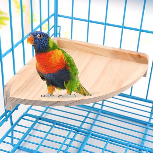 Pet Bird Abbor Plattform Stativ Tre for smådyr papegøye