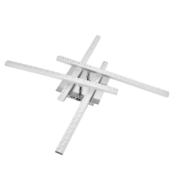 LED Taklampa med 4 Ljusrör Modern Sovrum Dekorativ Lampa för Hem AC85‑265V Vitt Ljus