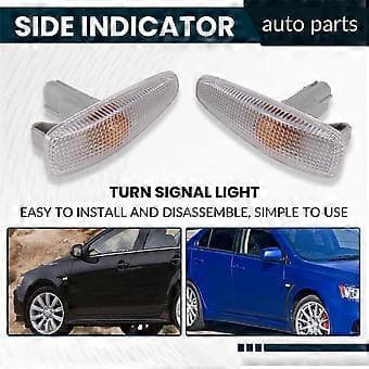 Side Blinklys Sæt til Mitsubishi Lancer Mirage RVR 2008-2017 8351A047