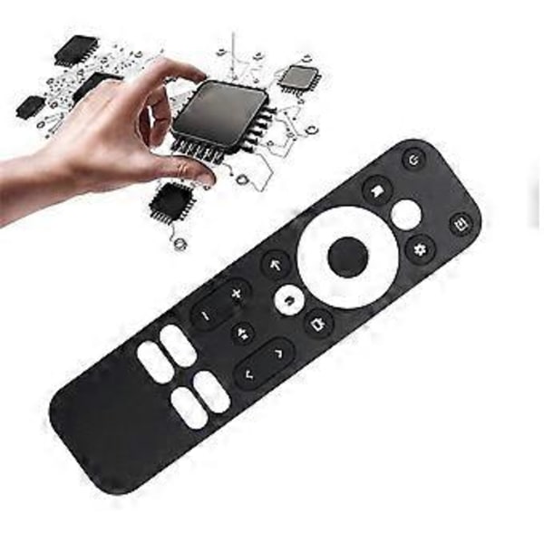 Ersättningsfjärrkontroll med röststyrning för MECOOL/ONN KM2 Plus Android TV Box för MECOOL KM2, KM2 Plus, KM7 Plus