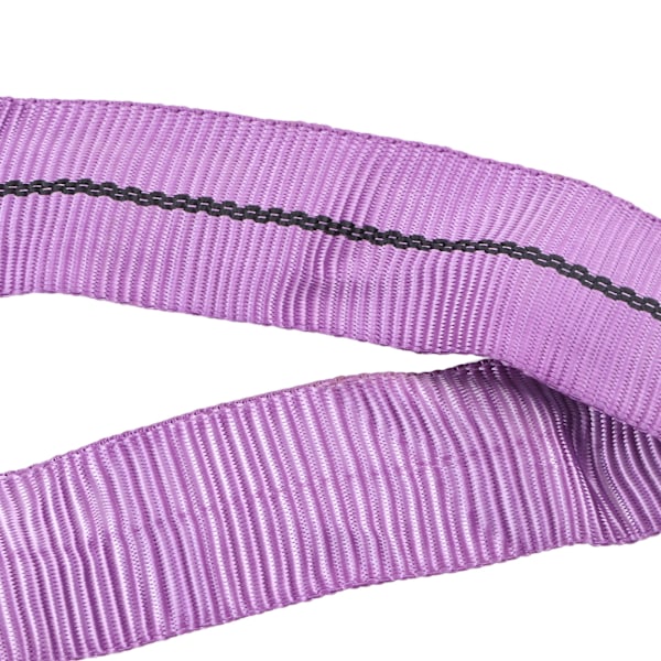 Lyftstropp Hissväv 1T Polyester Rigging Band Lila för Transport