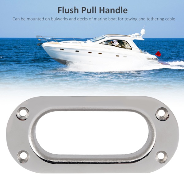316 Rustfritt Stål Båthauverkabelguide Hawse Pipe Fairlead Marine Tilbehør
