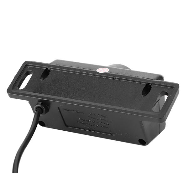 Bakkamera for bil med 7 LED nattmodus CCD vanntett kortplate revers parkeringsskjerm universell