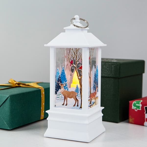 Julelys med LED fyrfadslys til julepynt