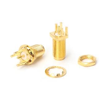 10 stk. Endestykke til Launch PCB Mount SMA Hun Jack Lige RF Konnektor Adapt Andet