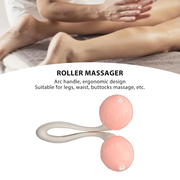 Rulle Massager - Bærbar Muskeltræthedslindring, Kropsformning Massager til Ben, Talje og Arm