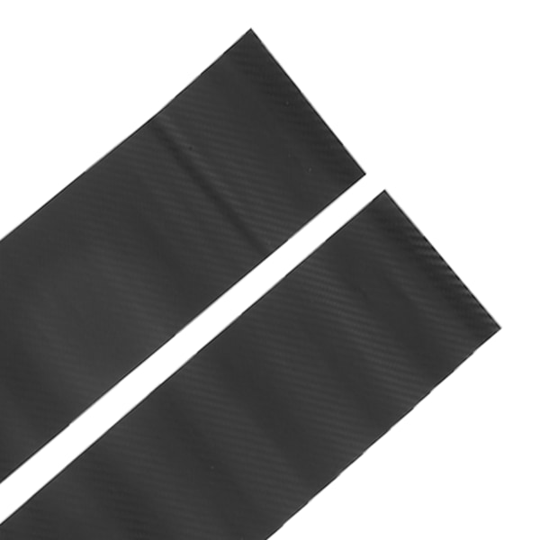 2 st Kolfiber Central Control Instrumentbräda Panel Ram Skydd Trim List Reperation för Tesla Model 3