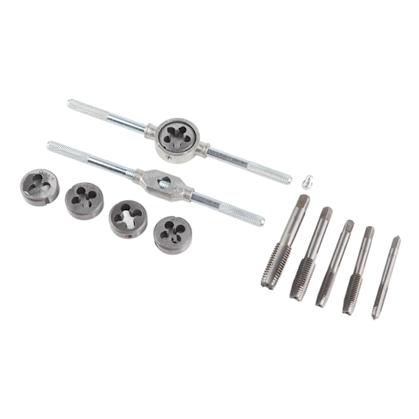 12-dels Tap Twister-set, Snabbstål, Slitstark, Multifunktionell, för Underhåll