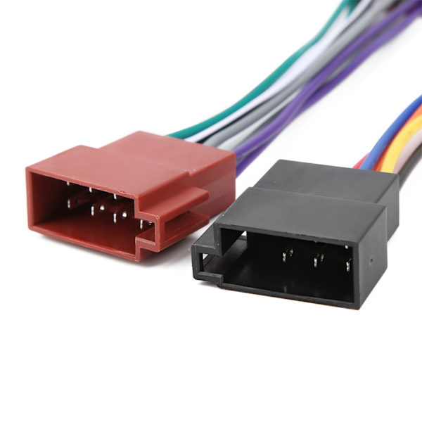 Bilradio Aux-adapter Audiokabel Set Plug and Play Ersättning för Peugeot
