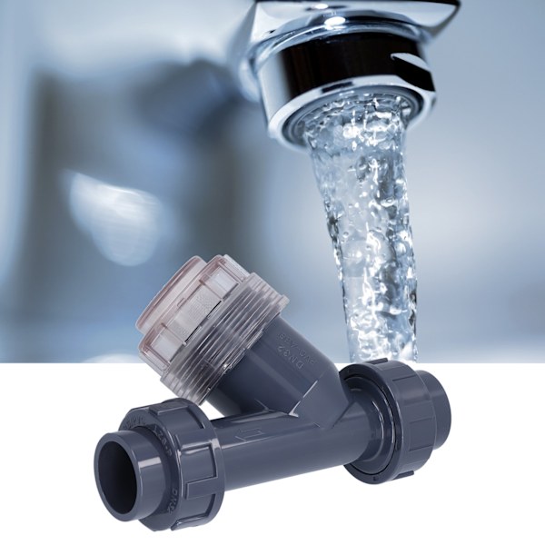 Dryppfilter Y-type trykkregulerende vanningsfilter 40 mm for akvarium/kjemisk industri