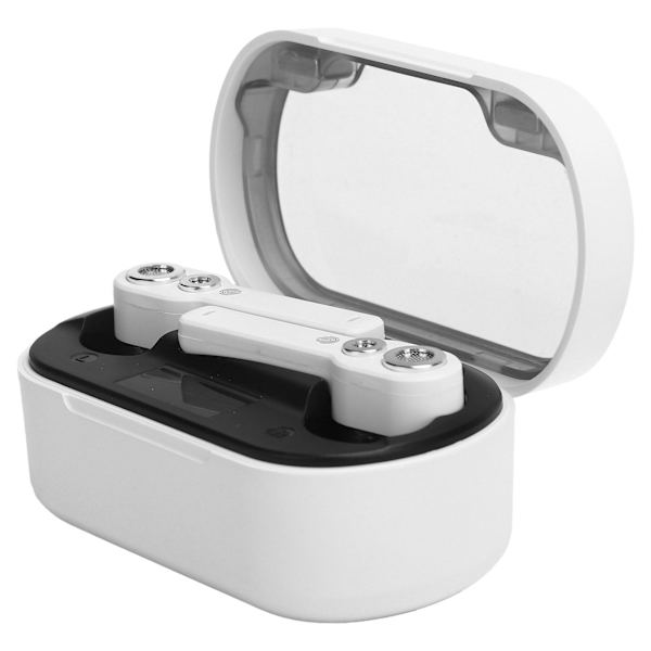 D18 Bluetooth Headset Digital Display Smart Touch TWS Ørepropper Høretelefon til Musik