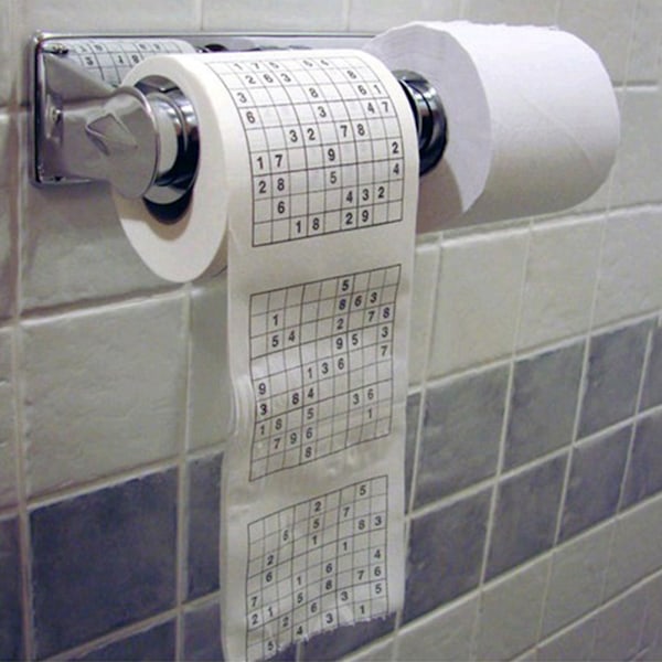 Roligt Present Toalettpapper Med Delikat Textur, Tryckt Mönsterdesign Ger Glamour Till Varje Miljö
