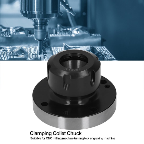 Spännhylsa för CNC-fräs och kompakt svarv ER32 80 mm diameter