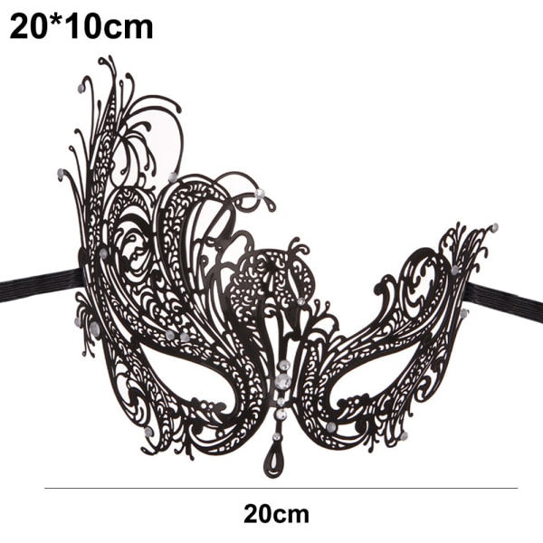 Maske til kvinder, festlig aftenkjole maske bar kostumer