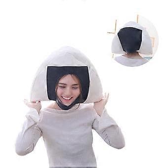 Nyhet Trekant Hodeplagg Plysjleker Sushi Cosplay Hodeplagg Simulering Risball
