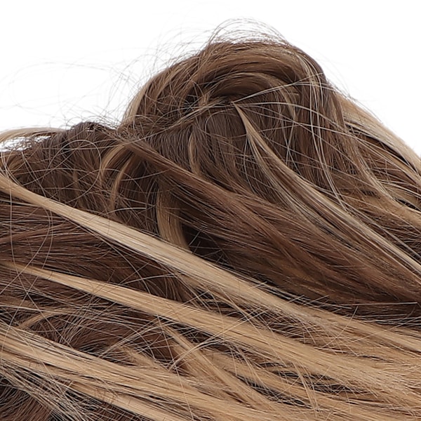 Messy Bun -hiuslisäke - Naisten muodikas poninhäntä Synteettinen hiuslisäke Treffailuun Tanssiin Juhliin Q17‑18T10#