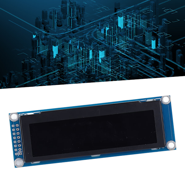 Display Module 3.12in Wide View Angle High Contrast Ratio Low Power Consumption LCD Screen Module Board White Font