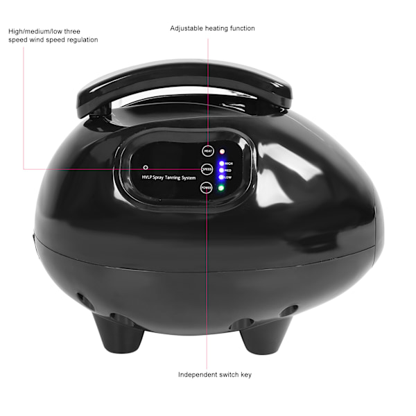 Bronsbrun-spraymaskin för hemmet, professionell elektrisk spraytan-luftpenna, AU-kontakt 220V