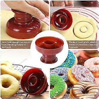 Donutform DIY Verktøy Donut Maker Kutterform Bakeriform Bakeform Dessert Baking Kakeform