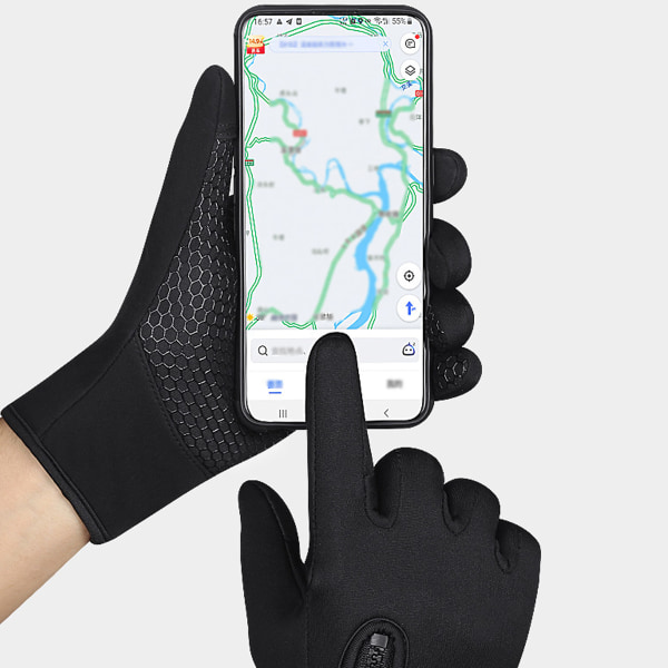 Vintersportshandske til mænd og kvinder, varme touchscreen-handsker,