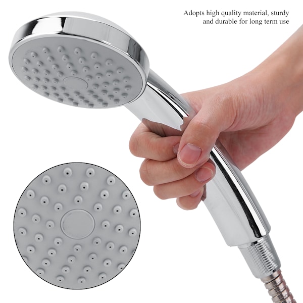 G1/2'' Wall Mount Shower Faucet Set Handheld Shower Head Hose