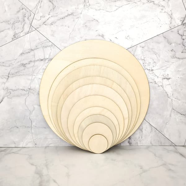 20 x 3CM Hjerteformede Dekorative Treleker Håndverk Pynt Gave