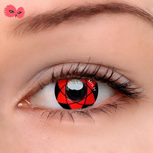 Halloween Unisex 0 Grader Fargede Skumle Kontaktlinser Årlig Bruk 14,5mm