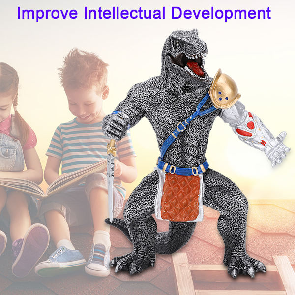 Solid Dinosaur Figur Simulation Dinosaur Modeller Legetøj Uddannelsesmæssigt Legetøj Ornamenter Gave til Børn Dinosaur Figur Legetøj