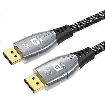 DisplayPort-kabel 2 m 1.4-versjon DisplayPort-skjøteledning