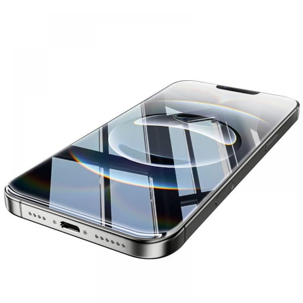 3-pack härdat glas iPhone 15 transparent skyddsfilm