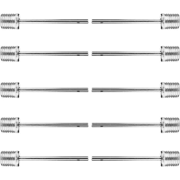 Pakke med 10 ballpumpnåler | Laget av rustfritt stål | Ideell