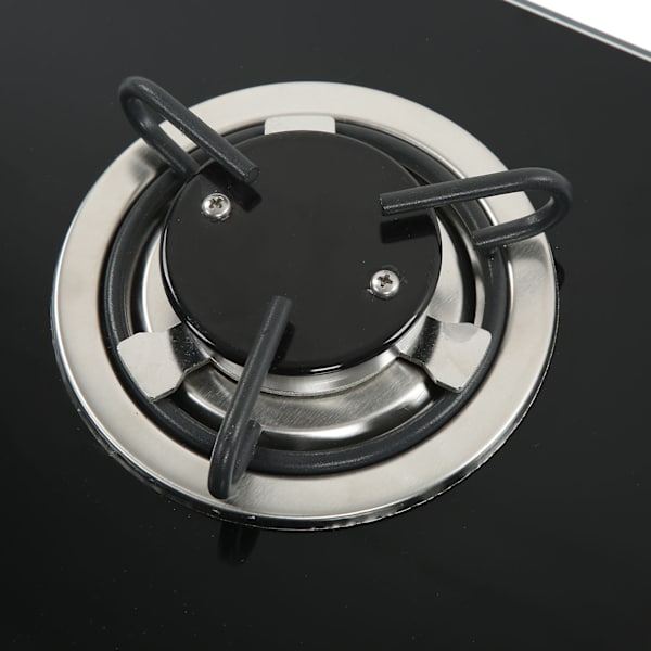 RV Gasspiseplade 290x325mm Hærdet Glaspanel 1.8Kw Effekt Fri Ildjustering til Caravan Yacht Båd Køkken