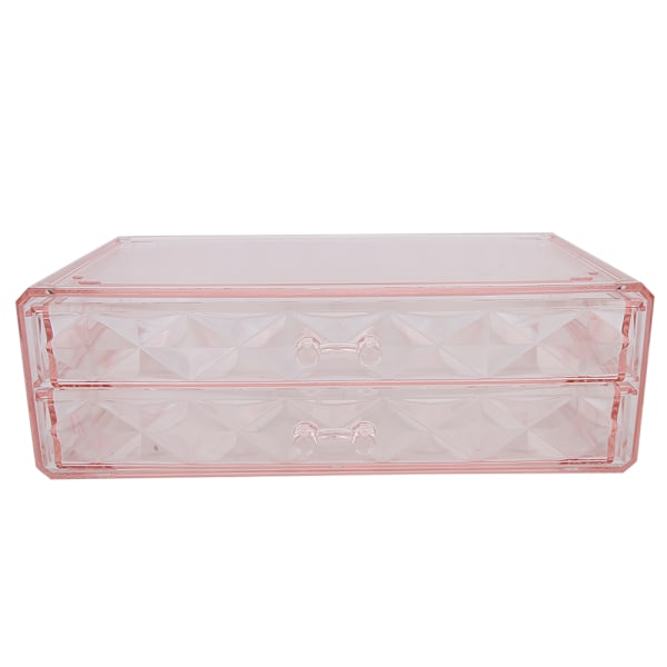 Transparent Kosmetik Smycken Makeup Förvaringslåda Stativ Displayställ