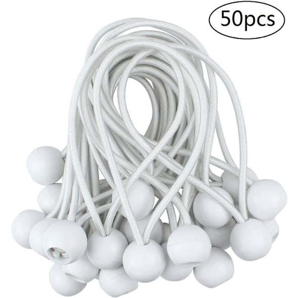 Kulbungee-snören för markis, kraftiga kapellfästen 100% latex elastiskt gummirep Nytt tjockare material, slitstark väderbeständig sladd för