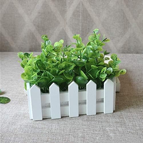 16*8.5*13 cm Eucalyptus kunstige blomster i potter kunstige bl
