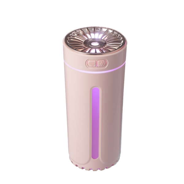 Mini Mist Humidifier Auto stop Ultra Quiet (pistoke, vaaleanpunainen)