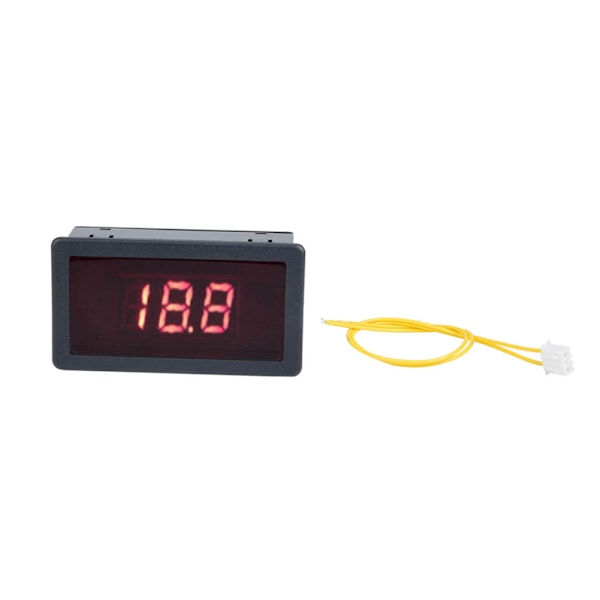 1 stk Digital 0,56″ LED Display Voltmeter AC Spenningsmåler Panel 70-380V (Rød Siffer)