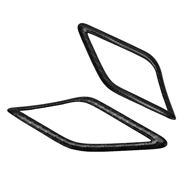2 stk./sæt Bil Audio Dekorative Strimler Dækslet Trim til MG ZS 2017-2018 Kulfiber