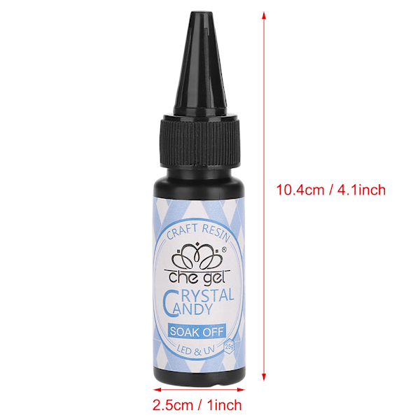 25 ml Vallankumouksellinen Kynsi UV-Geeli UV-Pidennysgeeli Kynsikoristelu Vinkit Liima