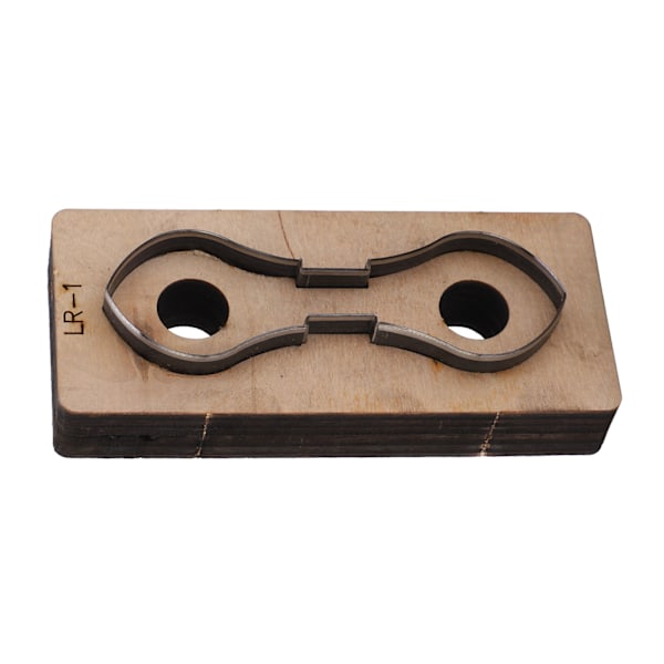 Läder Metall Skärform DIY Stämpling Punching Skärform Legering Stål Konst Hantverk Tillbehör LR 1
