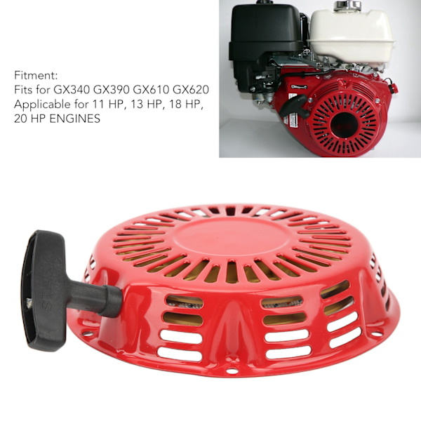 Dragstart 28400 ZE3 W02ZB Återspolningsstartmotor Hög Prestanda för GX340 GX390 GX610 GX620