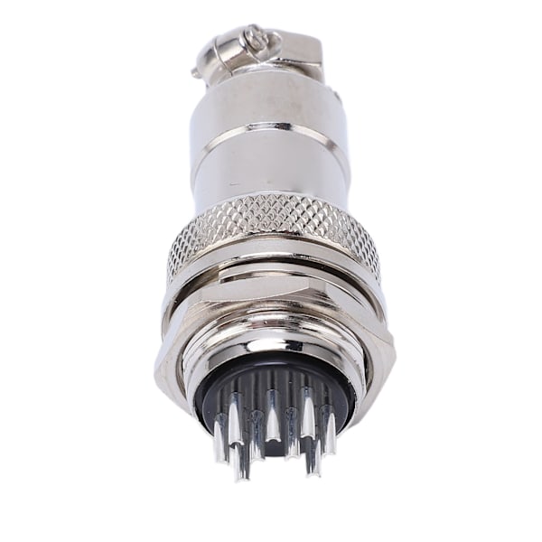 2 st Aviation Connector Zink-legering Han-Hona Aviation Connector Plug Socket 20mm AC DC 250V 9-polig